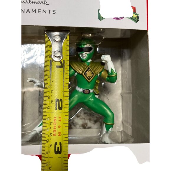 Hallmark Hasbro Power Rangers Green Ranger Ornament - Picture 11 of 11